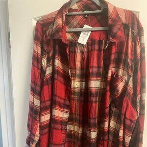 Soft flannel shirt 
Torrid